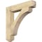Ekena Millwork Legacy Craftsman Rough Sawn Bracket, Douglas Fir, 6"W x 36"D x 36"H BKT06X36X36LEC04RDF - alternate 1